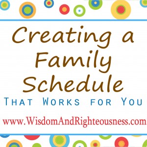 Creating a Family Schedule larger icon-b