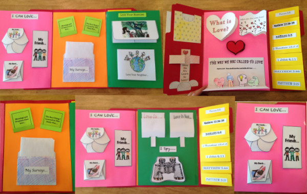 Love Lapbook Collage